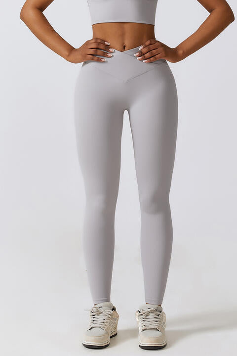 V-Waistband Sports Leggings - Body By J'ne