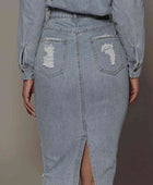 Cool Energy Denim Skirt - Body By J'ne