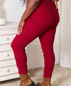 Full Size High Waist Tummy Control Skinny Jeans - Body By J'ne