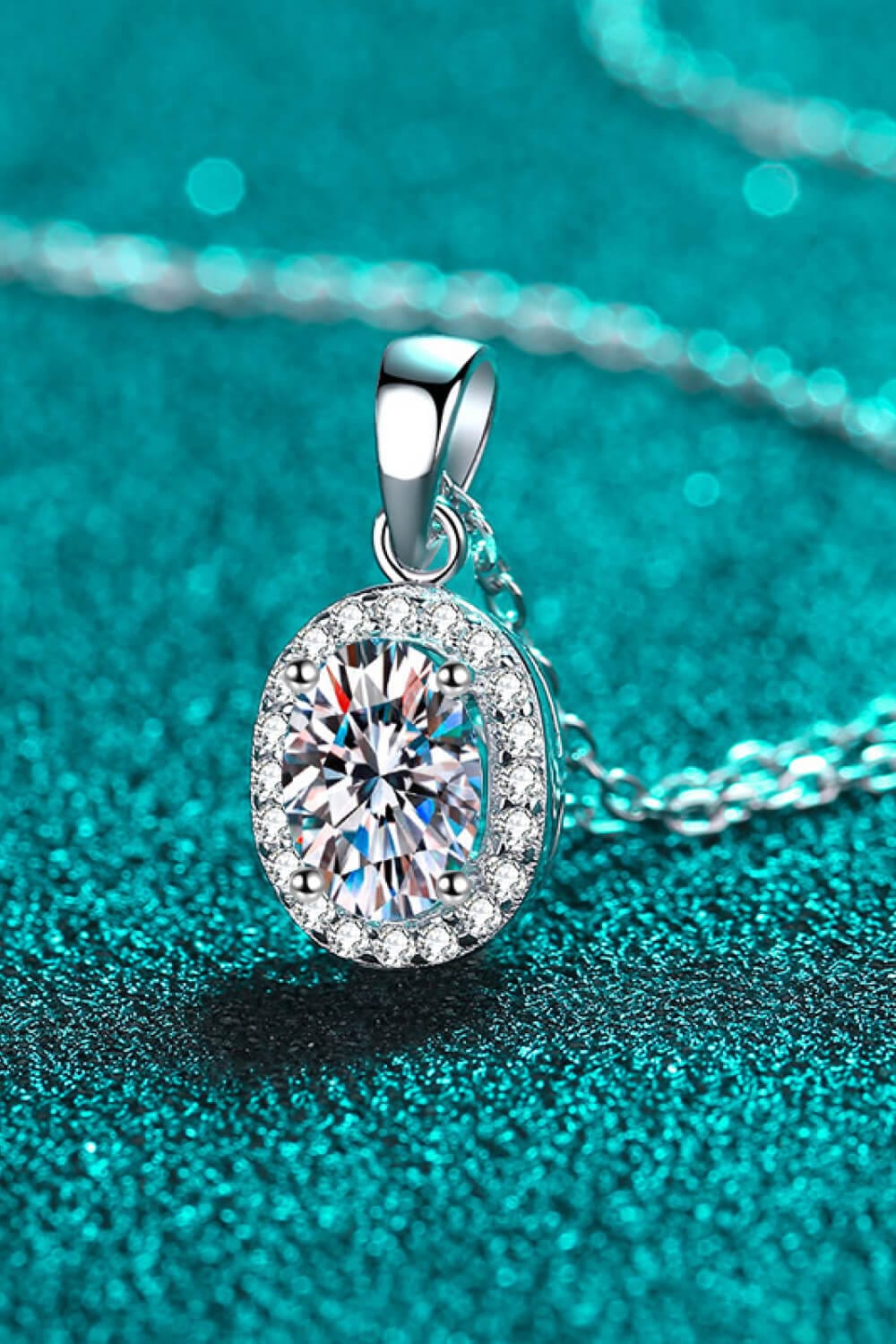 Be The One 1 Carat Moissanite Pendant Necklace - Body By J'ne