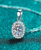 Be The One 1 Carat Moissanite Pendant Necklace - Body By J'ne