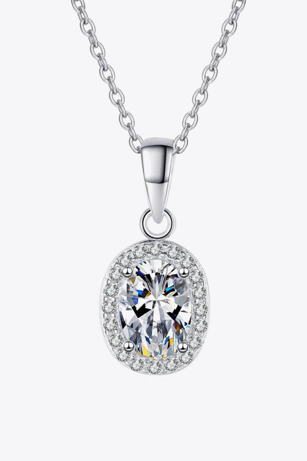 Be The One 1 Carat Moissanite Pendant Necklace - Body By J'ne