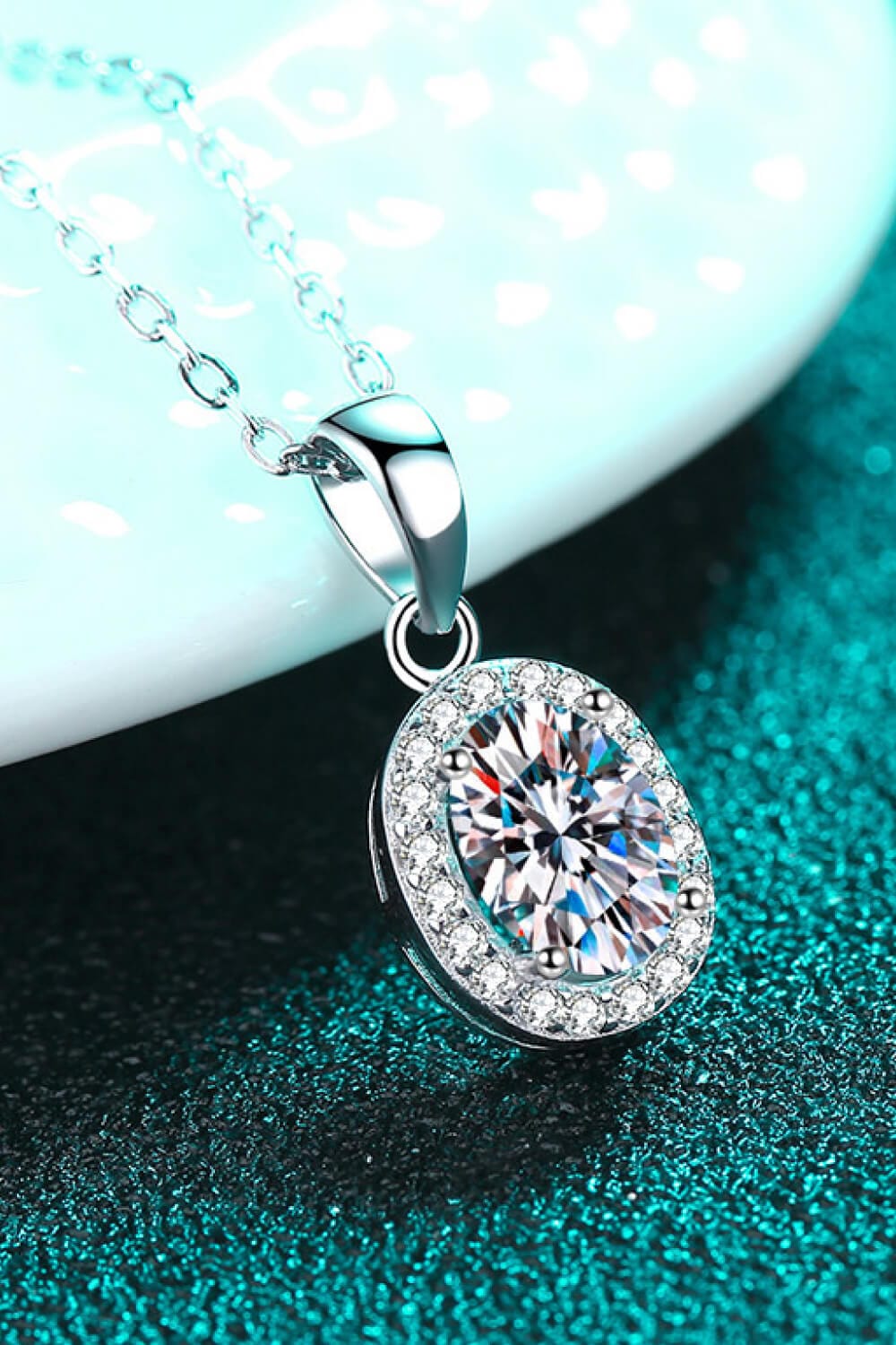 Be The One 1 Carat Moissanite Pendant Necklace - Body By J'ne