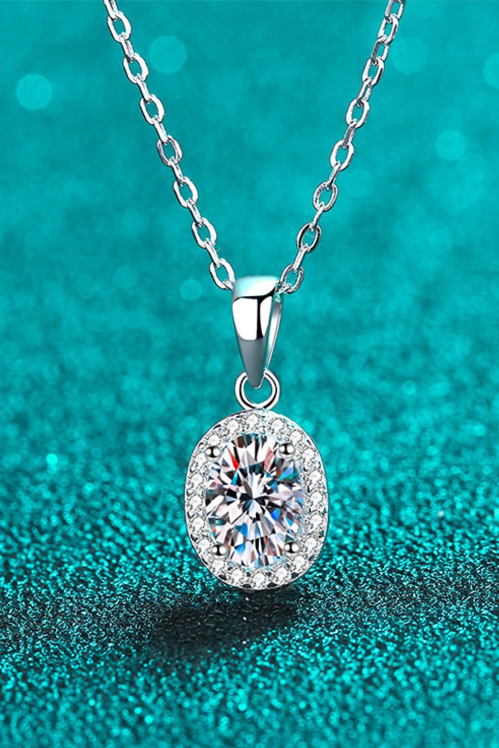 Be The One 1 Carat Moissanite Pendant Necklace - Body By J'ne