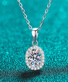 Be The One 1 Carat Moissanite Pendant Necklace - Body By J'ne