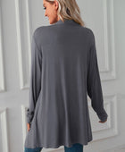 Open Front Long Sleeve Cardigan - Body By J'ne