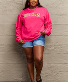 Full Size COZY VIBES Graphic Sweatshirt - Body By J'ne