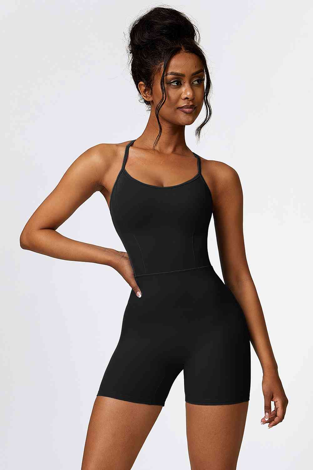 Halter Neck Sports Romper - Body By J'ne