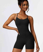 Halter Neck Sports Romper - Body By J'ne