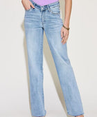 Judy Blue Full Size V Front Waistband Straight Jeans - Body By J'ne