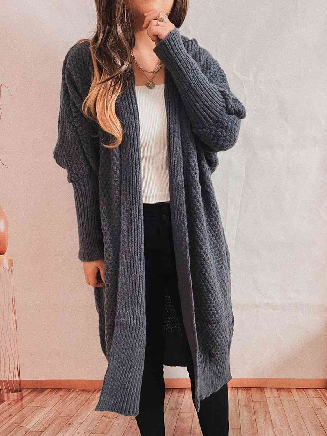Open Front Longline Cardigan - Body By J'ne