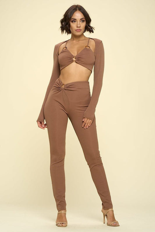 Bikini Top Solid Color 2 Piece - Body By J'ne