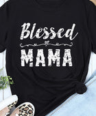 BLESSED MAMA Graphic Tee - Body By J'ne