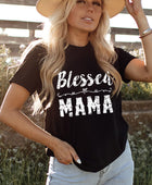 BLESSED MAMA Graphic Tee - Body By J'ne