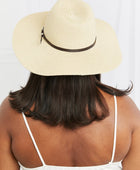 Boho Summer Straw Fedora Hat - Body By J'ne