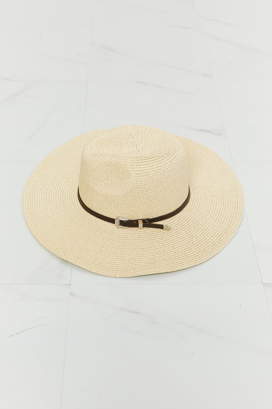 Boho Summer Straw Fedora Hat - Body By J'ne