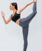 Breathable Wide Waistband Active Leggings with Pockets - Body By J'ne