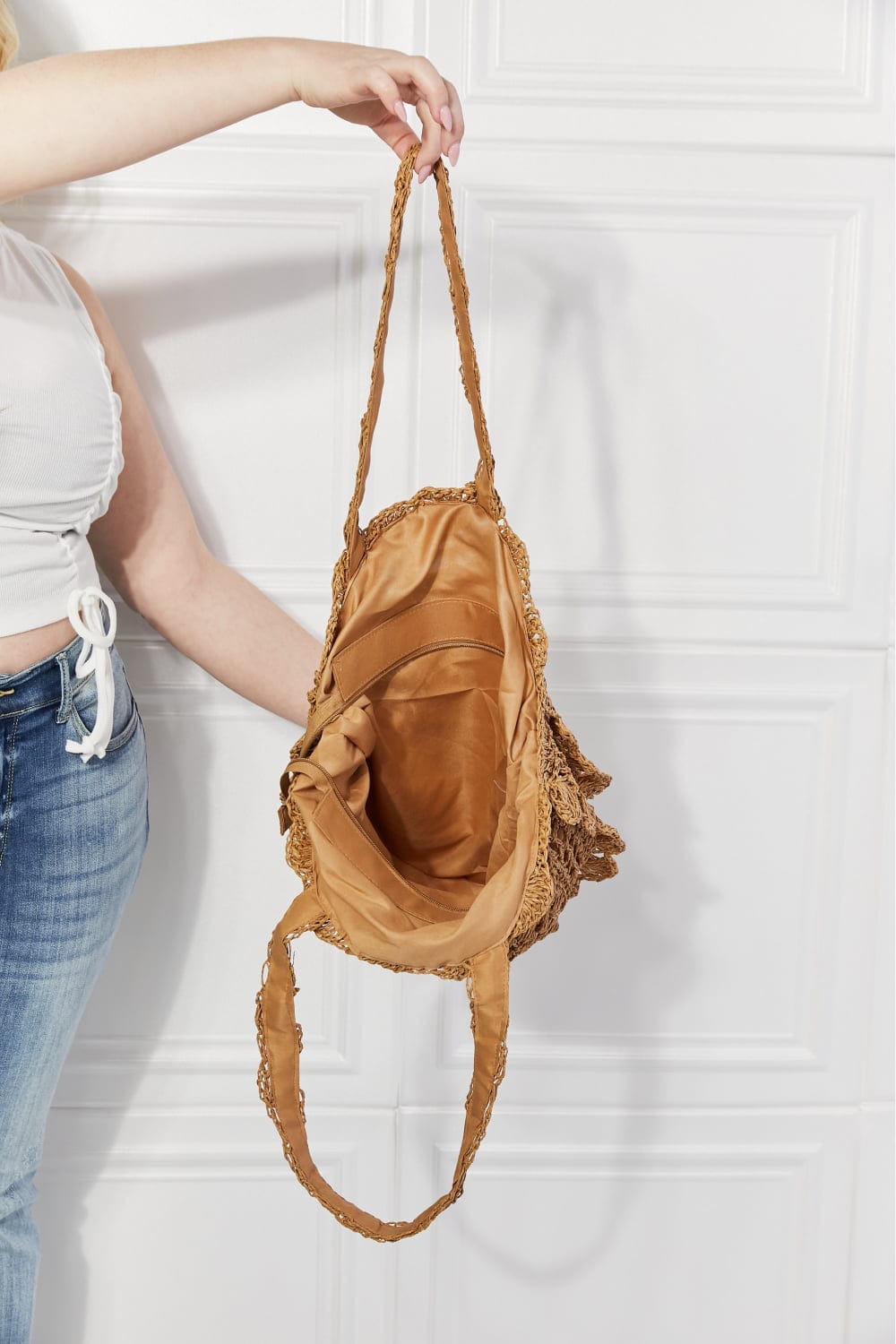 Brunch Time Straw Rattan Handbag - Body By J'ne