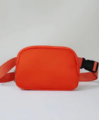 Buckle Zip Closure Fanny Pack - Body By J'ne