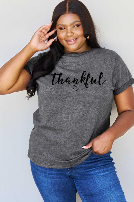 THANKFUL Graphic T-Shirt - Body By J'ne