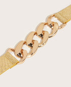 Chain Detail PU Belt - Body By J'ne