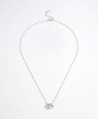 925 Sterling Silver Inlaid Zircon Heart Necklace - Body By J'ne