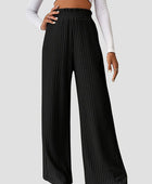 Ribbed High Waist Pants - Body By J'ne