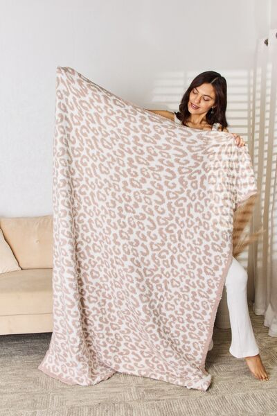 Cuddley Leopard Decorative Throw Blanket - Body By J'ne