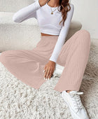 Ribbed High Waist Pants - Body By J'ne