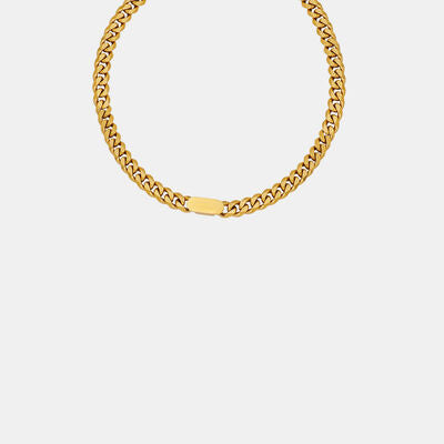 18K Gold-Plated Chain Necklace - Body By J'ne