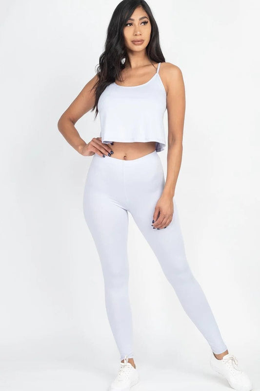 Cami Top And Leggings Set - Body By J'ne