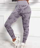 Camo Print Seamless High Waist Yoga Leggings - Body By J'ne