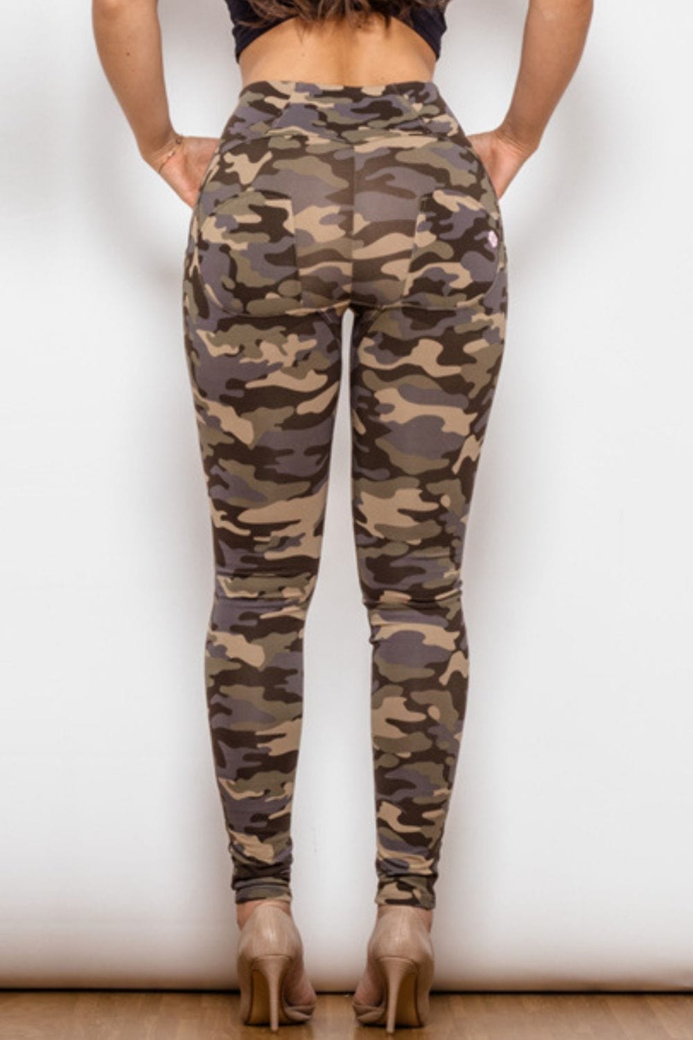 Camouflage Print Jeans - Body By J'ne