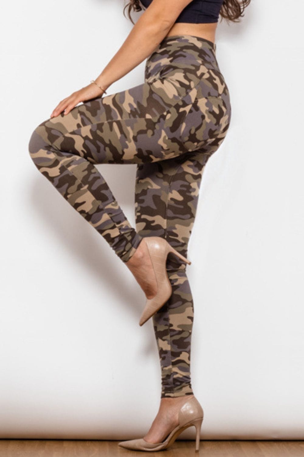 Camouflage Print Jeans - Body By J'ne