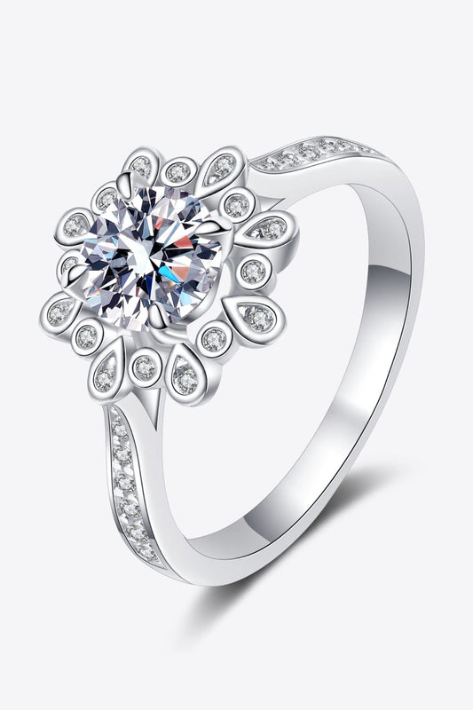 Can't Stop Your Shine 925 Sterling Silver Moissanite Ring - Body By J'ne