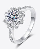 Can't Stop Your Shine 925 Sterling Silver Moissanite Ring - Body By J'ne