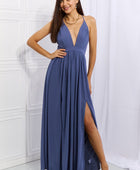 Captivating Muse Open Crossback Maxi Dress - Body By J'ne