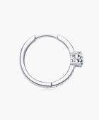 Carry Your Love 1 Carat Moissanite Platinum-Plated Earrings - Body By J'ne