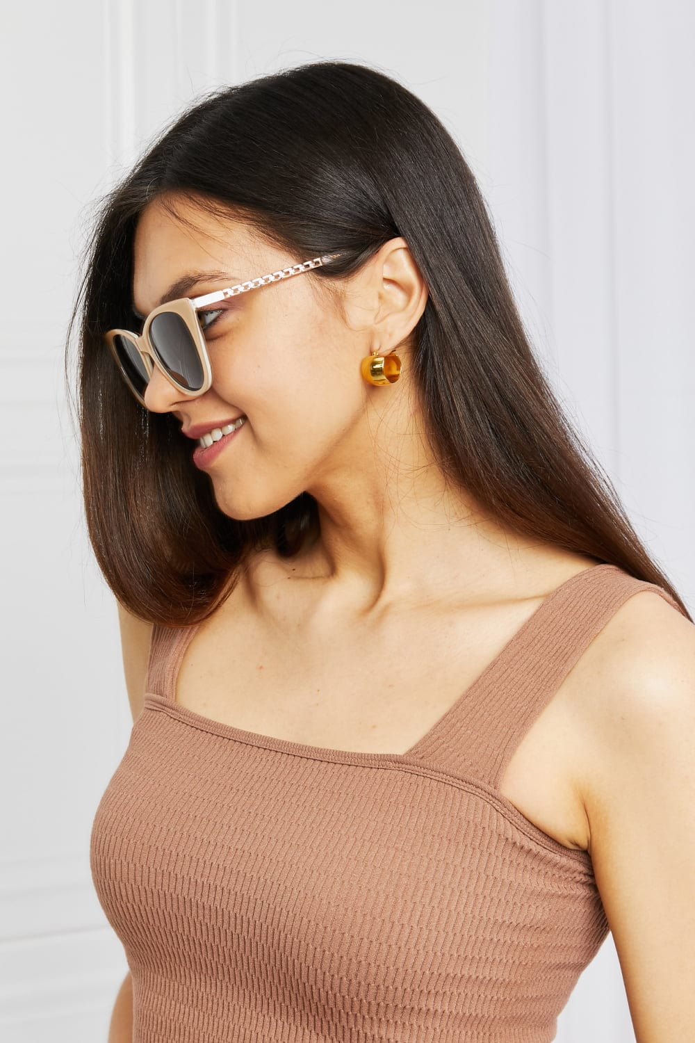 Cat-Eye Acetate Frame Sunglasses - Body By J'ne