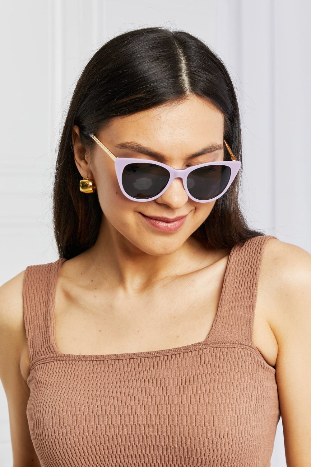 Cat-Eye Acetate Frame Sunglasses - Body By J'ne