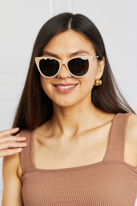 Cat-Eye Acetate Frame Sunglasses - Body By J'ne