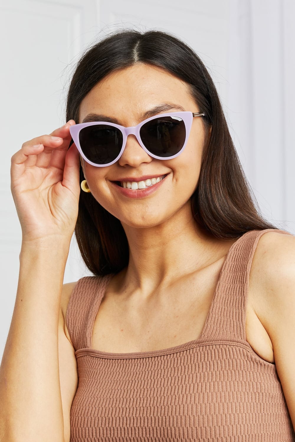 Cat-Eye Acetate Frame Sunglasses - Body By J'ne