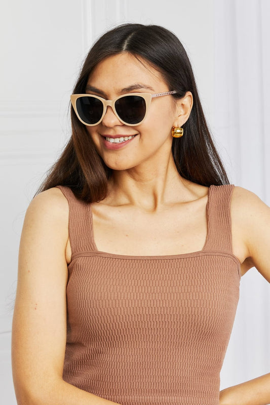 Cat-Eye Acetate Frame Sunglasses - Body By J'ne