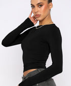 Round Neck Long-Sleeve Top - Body By J'ne