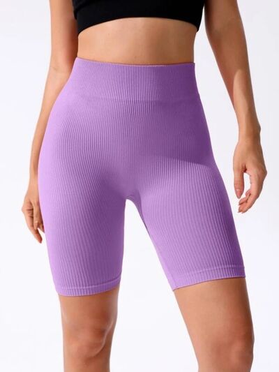 High Waist Active Shorts - Body By J'ne