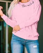 Pink Be Kind Sweatshirts Pink - Body By J'ne