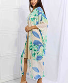 OneTheLand Colorful Minds Floral Kimono - Body By J'ne