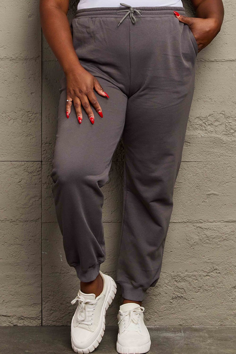 Mala Full Size Drawstring Sweatpants - Body By J'ne