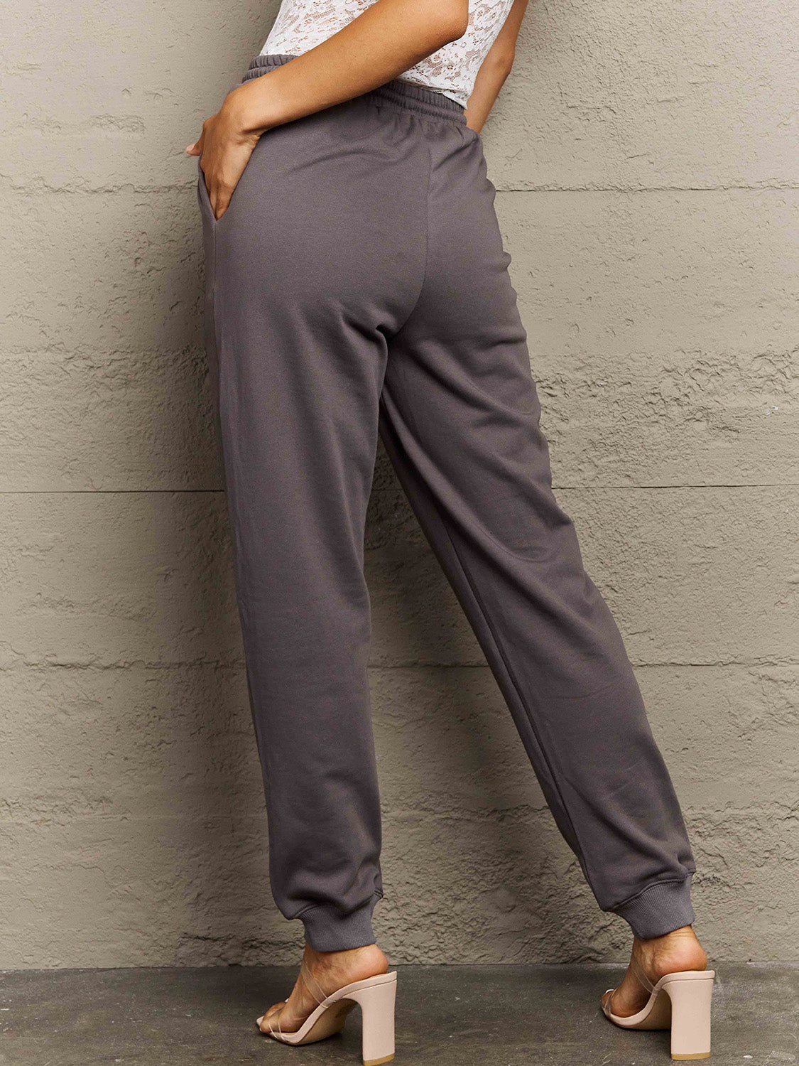 Mala Full Size Drawstring Sweatpants - Body By J'ne