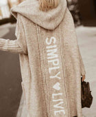 SIMPLY LIVE Hooded Cardigan - Body By J'ne